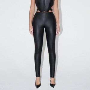 NEW Khy Faux Leather Leggings s